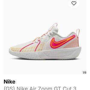 Nike Air Zoom GT Cut 3 Sneakers - White and Pink